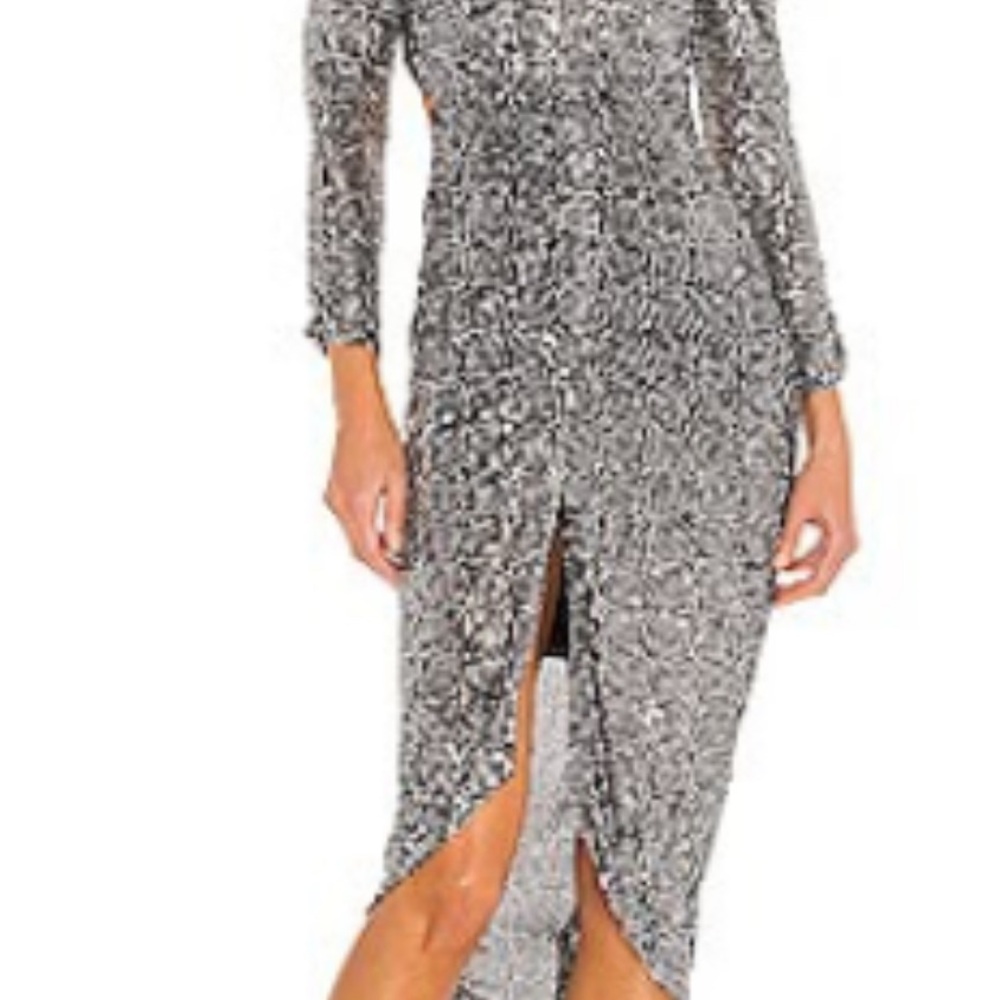 Elegant Black and White Women's Dress